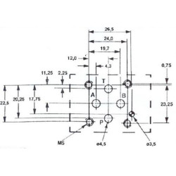 NG4 elektromagnetinis vožtuvas 24 V nuolatinė srovė HD2EI3C024C