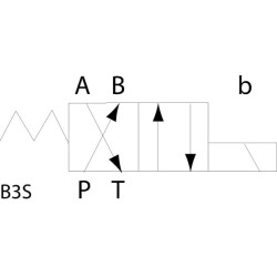 Elektrinis valdymo vožtuvas NG6 KREV03SB3S012C