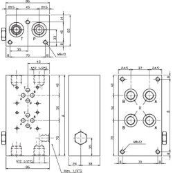 Bazė pl. MR 3-2-GZCA NG-6 btm MR32GZCA