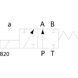 Elektrinis valdymo vožtuvas NG6 KREV03B20024C