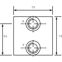 03 Apatinės plokštės apatinis prievadas 3/8" MR38GZC