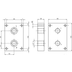 Galinė plokštė EC 5402 EC5402