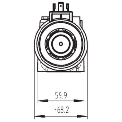 Elektrinis vožtuvas NG10 KREV05B3012C