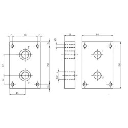 Galinė plokštė EC 5402 EC5402