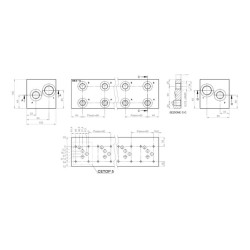 05 Apatinės plokštės apatinė jungtis 1/2" MR53GZ
