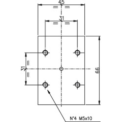 Vidinė plokštė NG10 x į B KRMPS05B