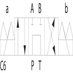 Elektrinis valdymo vožtuvas KREV-08-C6-E KREV08C6012C