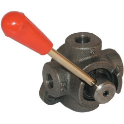 4 pakopų vožtuvas B formos kištukas 1/2" DH104B