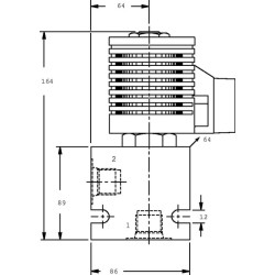 Vožtuvas 2/2 3B0-NC-24VDC 1 1/4" CP5033002
