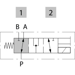 Vožtuvas 3/2 12 V DC 3 A G 06 1 DFE0523001