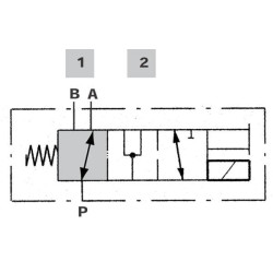Vožtuvas 3/2 12v DC 10-3A-G-08-1 DFE103003