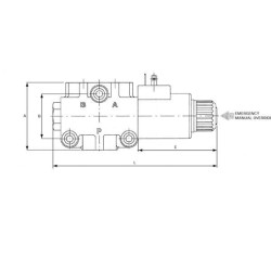 Vožtuvas 3/2 12v DC 10-3A-G-08-1 DFE103003