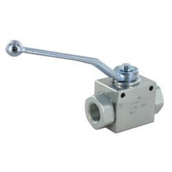 Rutulinis vožtuvas 1" BSP + tvirtinimas KHR16B