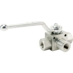 Rutulinis vožtuvas 3/2-L - 1/4" BSP KH3KSR04KR