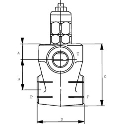 Apsauginis vožtuvas V-A 1/2" 0-40 barų VMPK10002