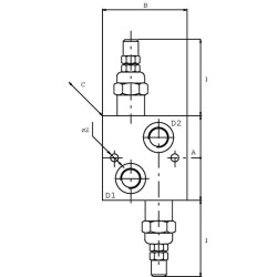 Apsauginis vožtuvas VAIL 3/8 VAIL05002