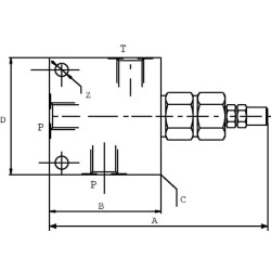 Redukcinė vertė 20 A 12 S B 3/4" RP16001