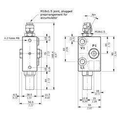 Akumuliatorinis vožtuvas S-04-S-B-1/4" AV02001