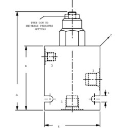 Atsvaras 1X CB10HV3B1E2 A08 CB10HV3B1E2002