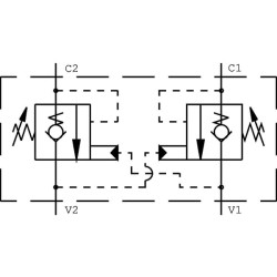 Atsvaras 2X CB10HV3A1E2 S08 CB10HV3A1E2005