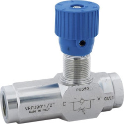 Droselinis atbulinis vožtuvas VRFU90°, G1/2" C056V0583