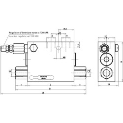Rotacinis plūgo vožtuvas VRA SE, stūmoklis 60–80 mm C056V0280