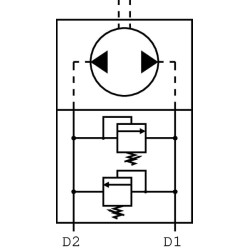 Atleidimo vožtuvas 25 A 16 OMV A 1"BSP VADDF25001