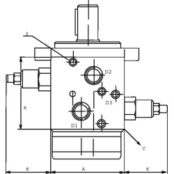 Atsvaras OMS FPO 65 DF D3 1/2 U 35 FPO65DFD312U35