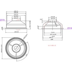 Case - IH 353 7111429N Filtro dubuo