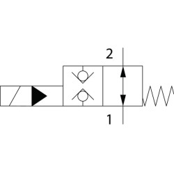 Vožtuvas 2/2 NO FP-22-PD-S08-12 FP22PDS0812