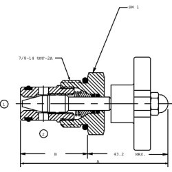 Uždarymo vožtuvo kasetė CP6101B0R