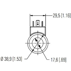 Ritė 24 VDC 300AA00122A MCSCH024DG000010