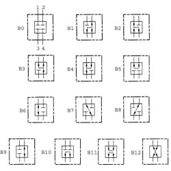 Kištukas SDC08-4, uždaras CP08B4B