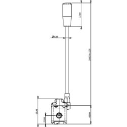 Valdymo svirtis IMSL3440