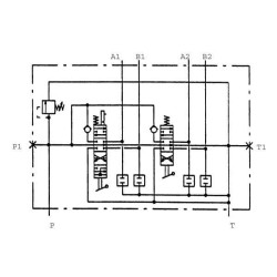 Priekinio krautuvo vožtuvas SDM102/2 513 18 SDM1022001