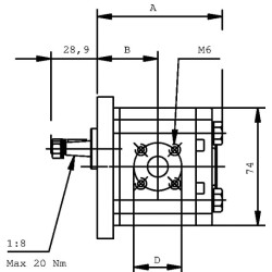 Siurblys PLP10.3,15 D0-81E1-LBB/BA PLP103D081E1