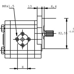Siurblys PLP20.4D0-03S2-LEB/EA-N-EL PLP204D003S2