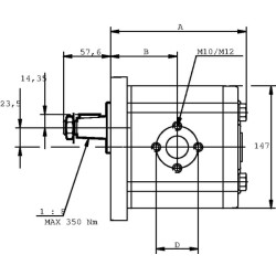 Siurblys PLP 30.73-S0 84-E4 LEF/ED PLP3073S084E4