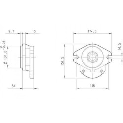 SIURBLYS PLP30.34D0-04S5-LED/EB-N PLP3034D004S5