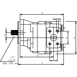 Siurblys HDP30.51 D0-04S3 LMD/MC-N HDP3051D