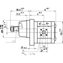 Krumpliaratinis siurblys AZPF-10-019RSG20MB Bosch Rexroth 0510645003