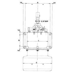 Rankinis siurblys PMSD 12/3 PMSD1203