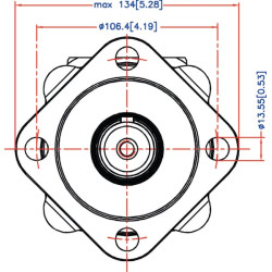 Orbitinis variklis OMS100 OMS100151F2201