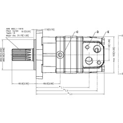 Orbitinis variklis OMS160151F0510