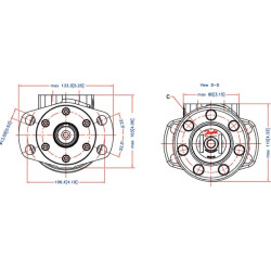 Orbitinis variklis OMR2501516016
