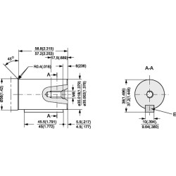 Orbitinis variklis, velenas Ø32, 4 l OMH250151H1003