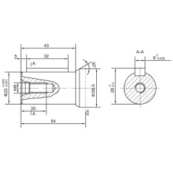 Orbitinis variklis 100cc Kramp SMP100A225YKR