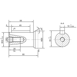 Orbitinis variklis 250cc Kramp SMP250A232YKR