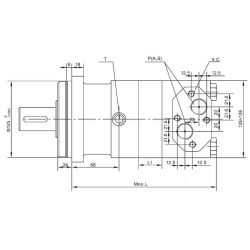 Orbitinis variklis 800cc, „GoPart“ SMT800A440YGP