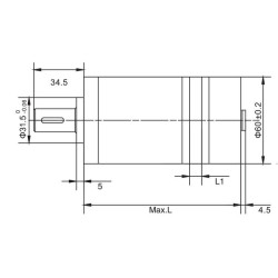 Orbitinis variklis 20cc Kramp SMM20CPYKR